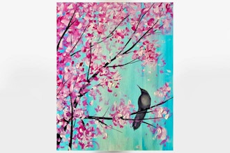 All Ages Paint Nite: Spring Songbird